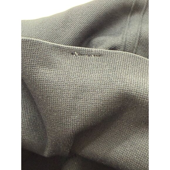 Spanx Look at Me Now Leggings Deep Navy Mid Rise Side Seam Slimming EUC Size M - Picture 5 of 7